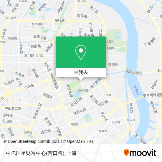 中亿国星财富中心(营口路)地图