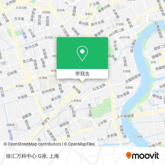 徐汇万科中心-G座地图