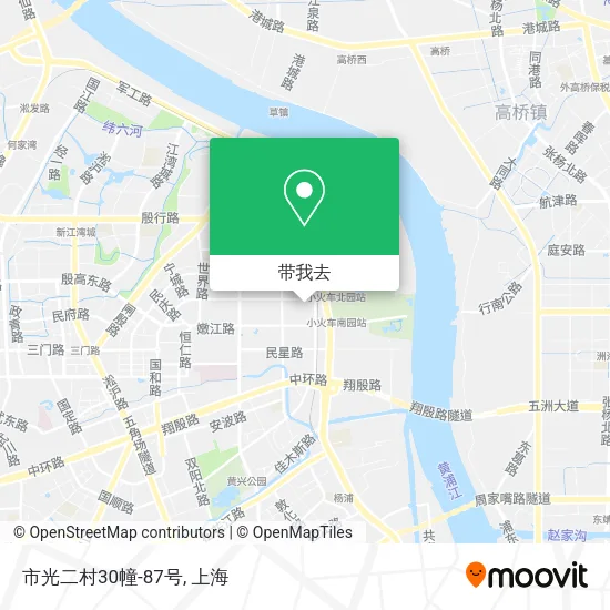 市光二村30幢-87号地图