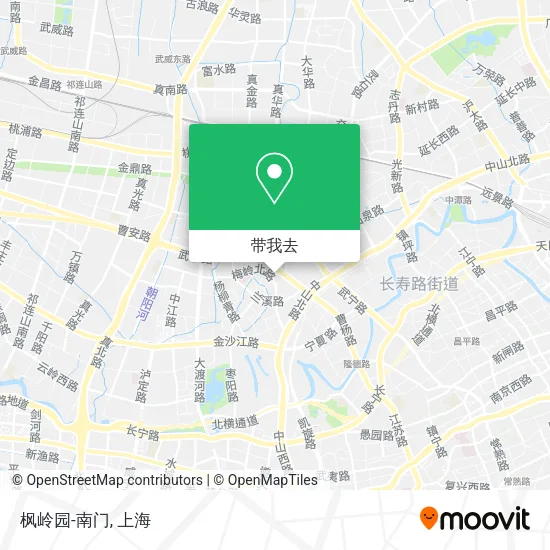 枫岭园-南门地图