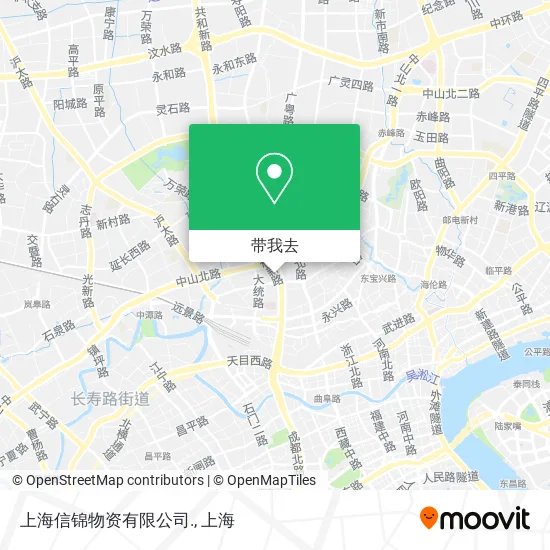 上海信锦物资有限公司.地图
