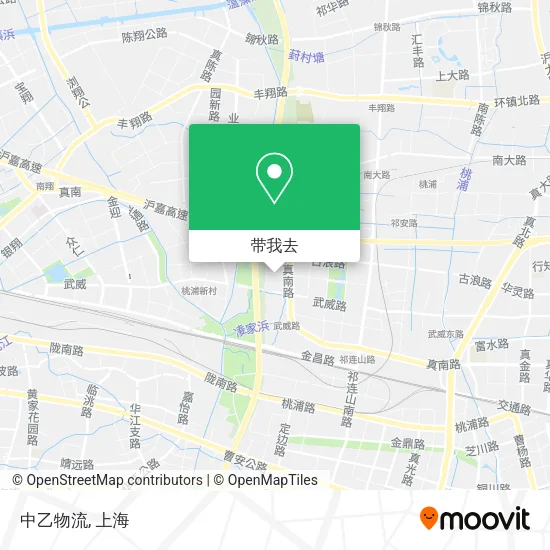 中乙物流地图