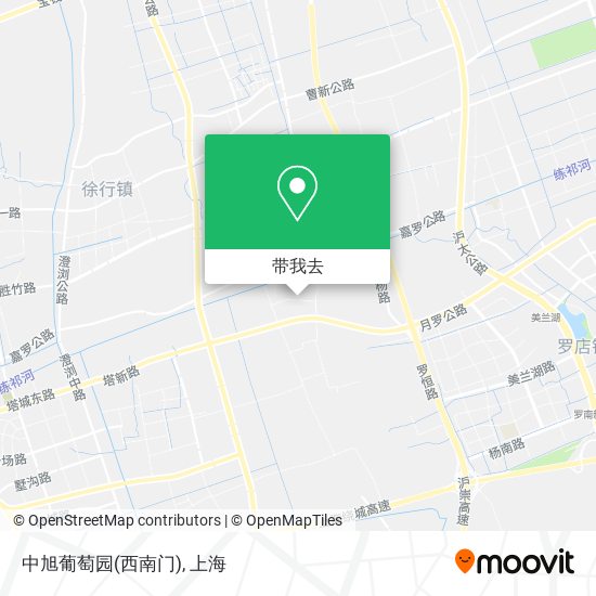 中旭葡萄园(西南门)地图