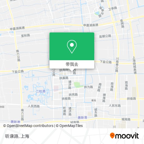 听康路地图