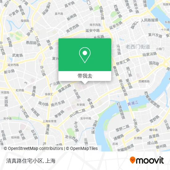 清真路住宅小区地图