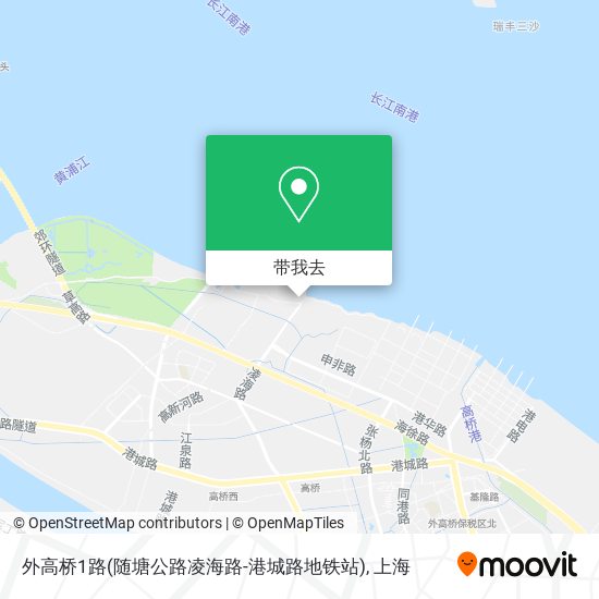 外高桥1路(随塘公路凌海路-港城路地铁站)地图