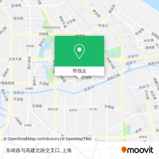 东靖路与高建北路交叉口地图