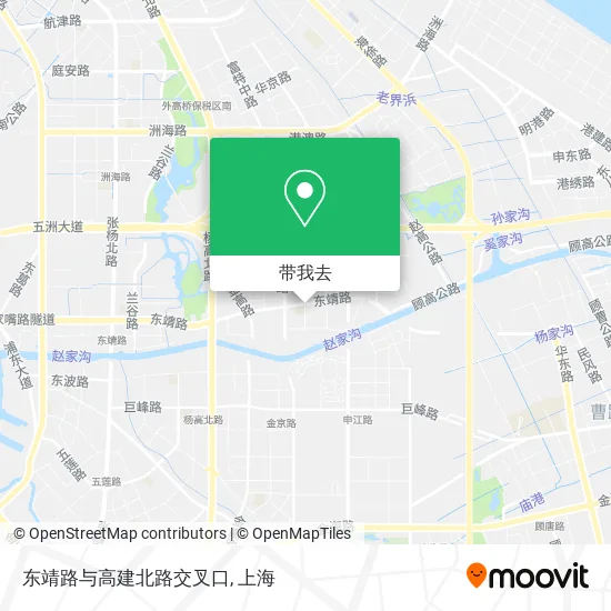 东靖路与高建北路交叉口地图