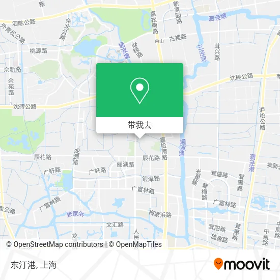 东汀港地图
