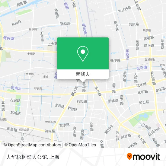 大华梧桐墅大公馆地图