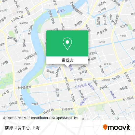 前滩世贸中心地图