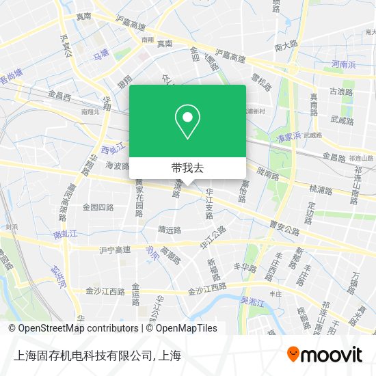 上海固存机电科技有限公司地图