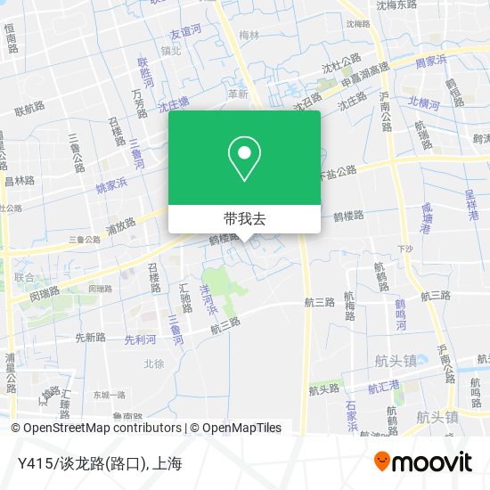 Y415/谈龙路(路口)地图