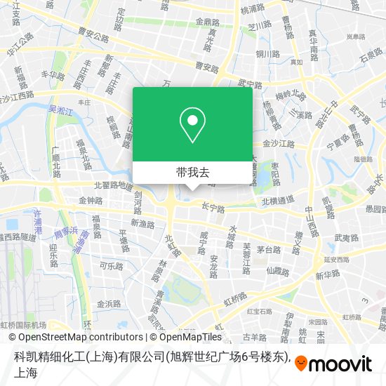 科凯精细化工(上海)有限公司(旭辉世纪广场6号楼东)地图