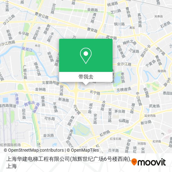 上海华建电梯工程有限公司(旭辉世纪广场6号楼西南)地图