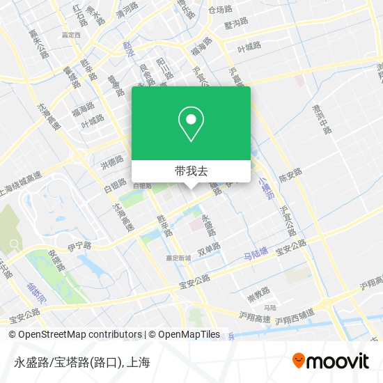 永盛路/宝塔路(路口)地图