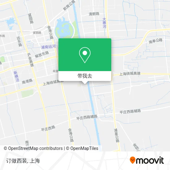 订做西装地图