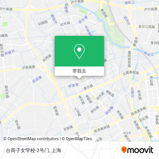 台商子女学校-2号门地图