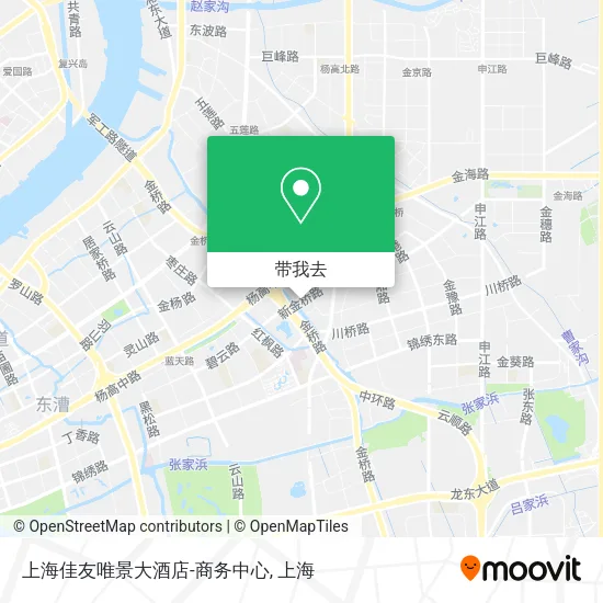 上海佳友唯景大酒店-商务中心地图