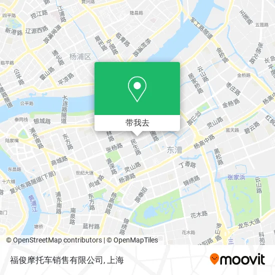 福俊摩托车销售有限公司地图