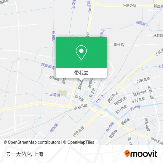 云一大药店地图