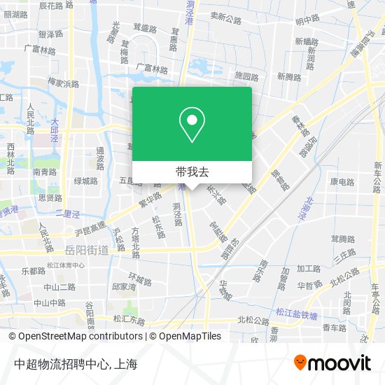 中超物流招聘中心地图