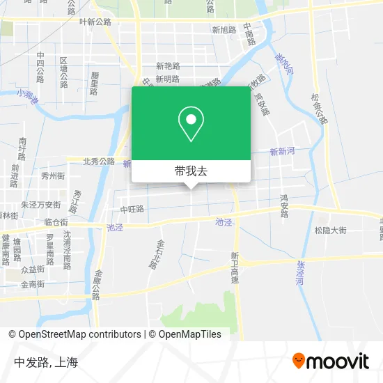 中发路地图