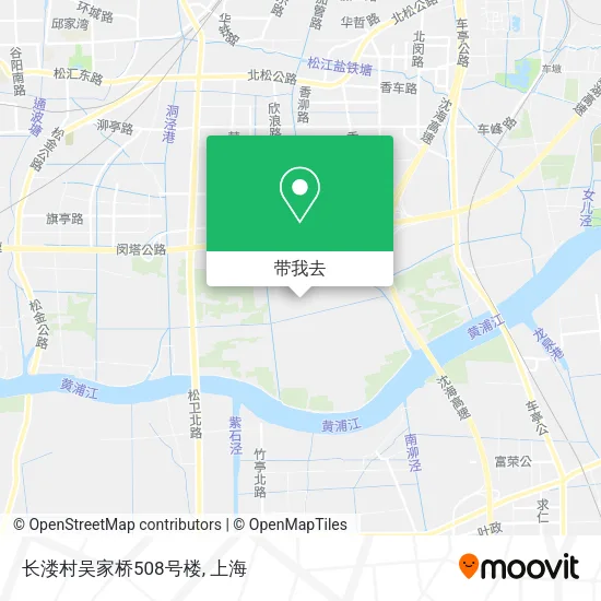 长溇村吴家桥508号楼地图