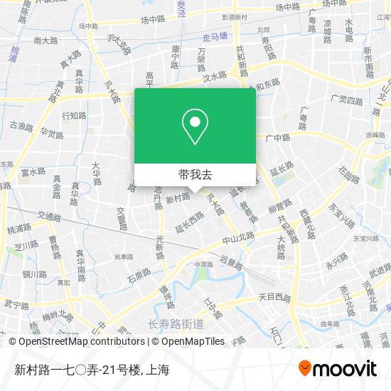 新村路一七〇弄-21号楼地图