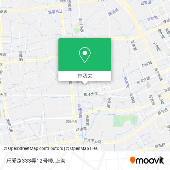 乐爱路333弄12号楼地图