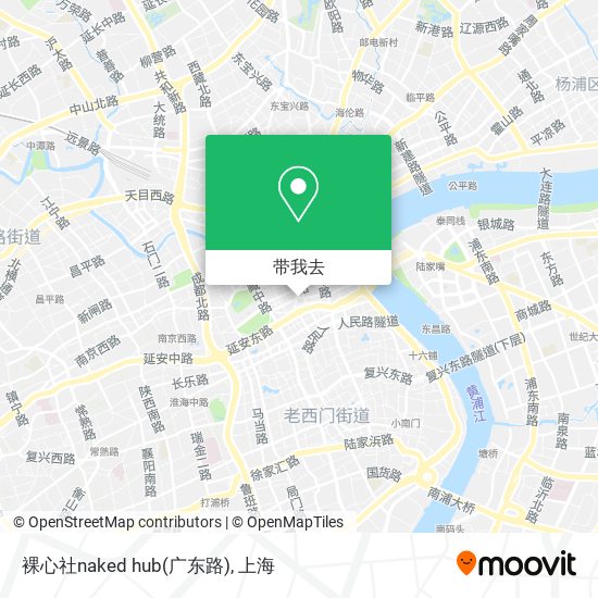裸心社naked hub(广东路)地图