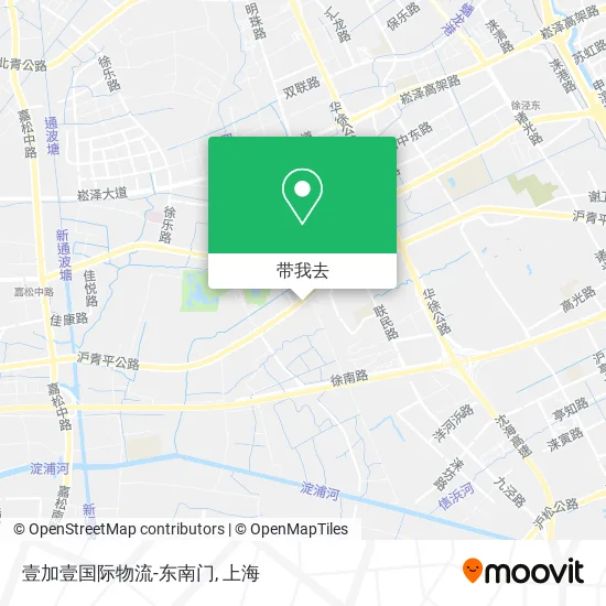 壹加壹国际物流-东南门地图