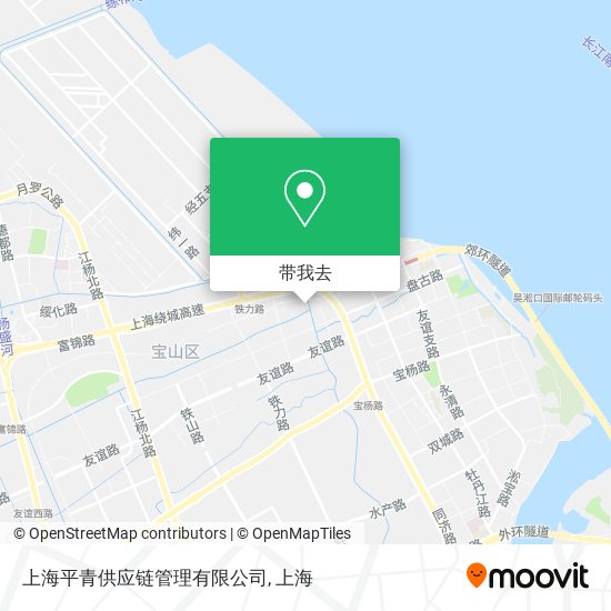 上海平青供应链管理有限公司地图