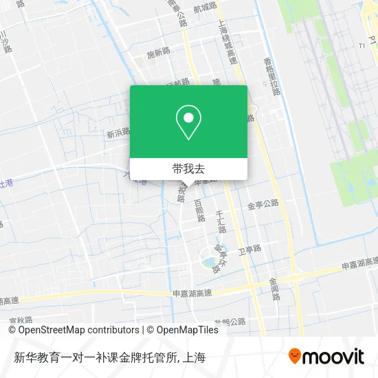 新华教育一对一补课金牌托管所地图