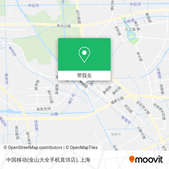 中国移动(金山大全手机直供店)地图