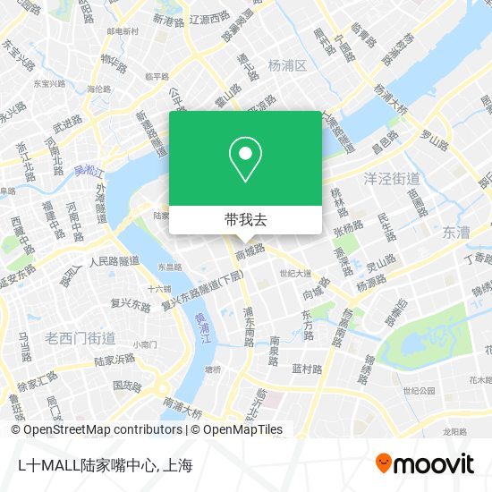 L十MALL陆家嘴中心地图