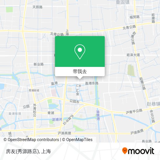 房友(秀源路店)地图