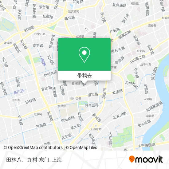 田林八、九村-东门地图