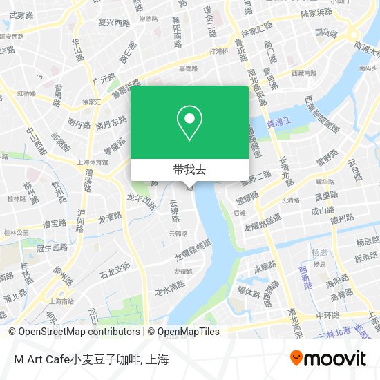 M Art Cafe小麦豆子咖啡地图