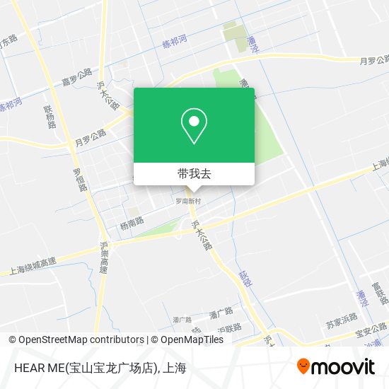 HEAR ME(宝山宝龙广场店)地图