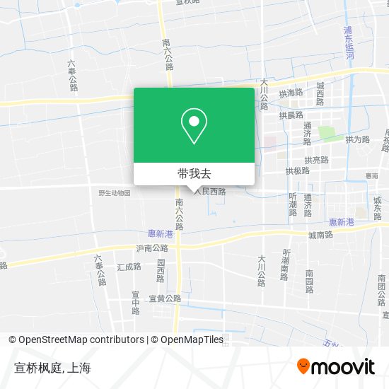 宣桥枫庭地图