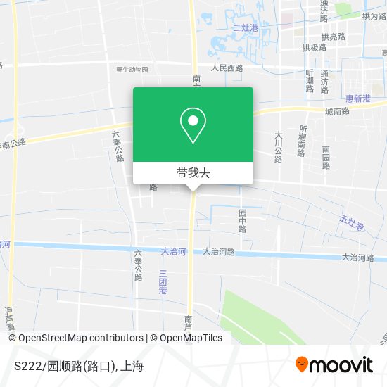 S222/园顺路(路口)地图