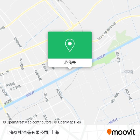 上海红柳油品有限公司地图