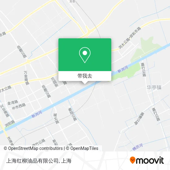 上海红柳油品有限公司地图