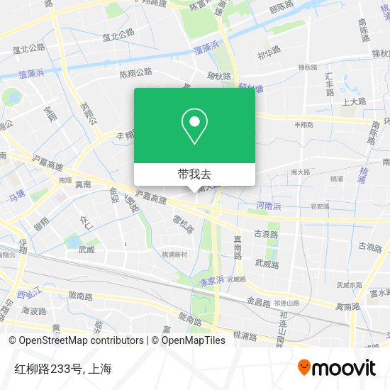 红柳路233号地图