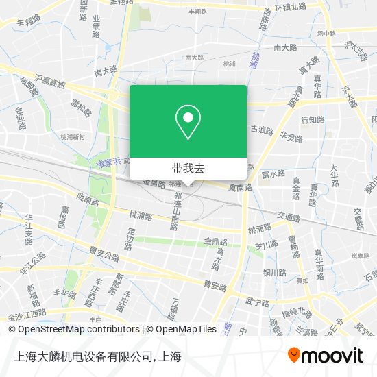 上海大麟机电设备有限公司地图