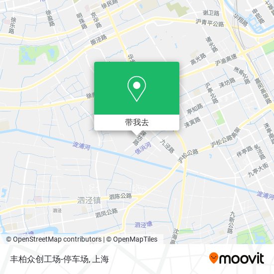 丰柏众创工场-停车场地图