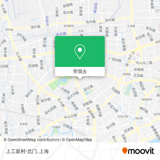 上工新村-北门地图