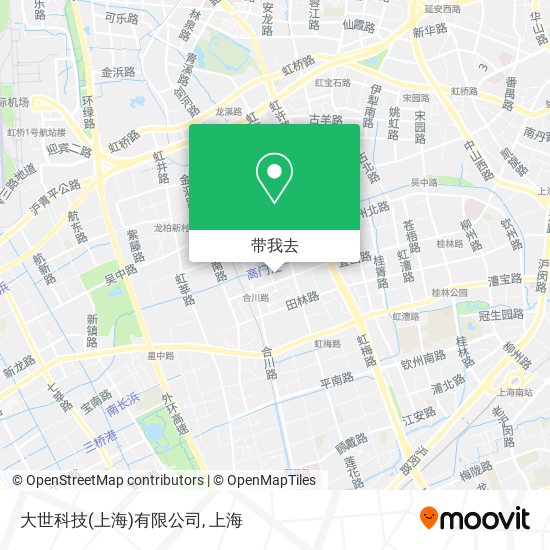 大世科技(上海)有限公司地图