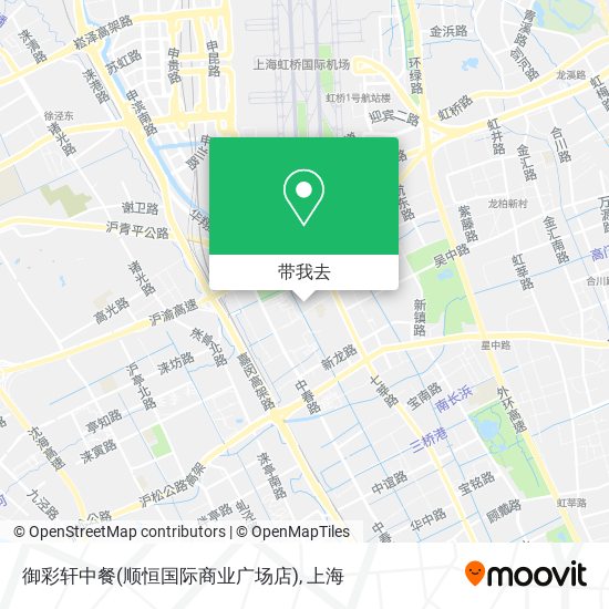 御彩轩中餐(顺恒国际商业广场店)地图